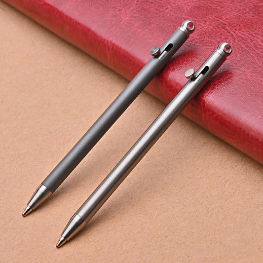 Portable Mini Titanium Pen