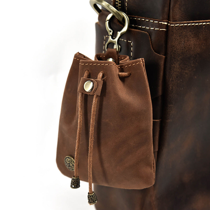 Crazy Horse Leather Carrying Case